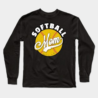 Softball mom Long Sleeve T-Shirt